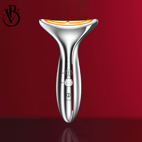 Neck Beauty Instrument with RF, EMS, Vibration & LED Therapy for Firming and Rejuvenation - Image 2