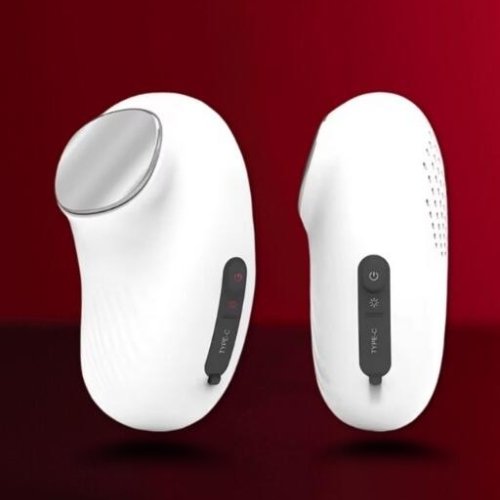 Red Bean Hot and Cold Facial Massager – Skin Firming & Anti-Aging - Image 2