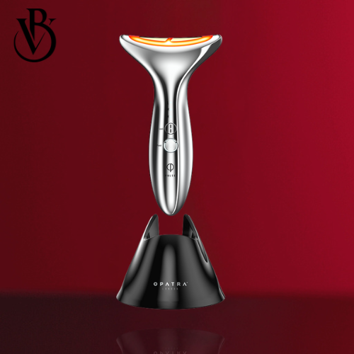 Neck Beauty Instrument with RF, EMS, Vibration & LED Therapy for Firming and Rejuvenation - Image 3