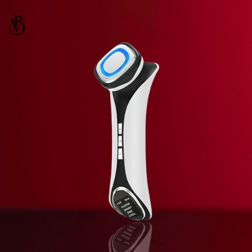 Hot & Cold EMS Microcurrent Beauty Device with Light Therapy & Vibration - Image 3