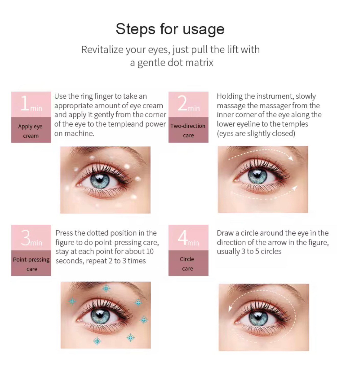 Beautiora Pulse Eye Beauty Device – LED, EMS, & Pulse Therapy - Image 4