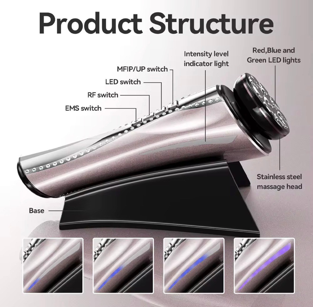 Pulse Radio Frequency Beauty Instrument | Skin Rejuvenation & Firming - Image 4