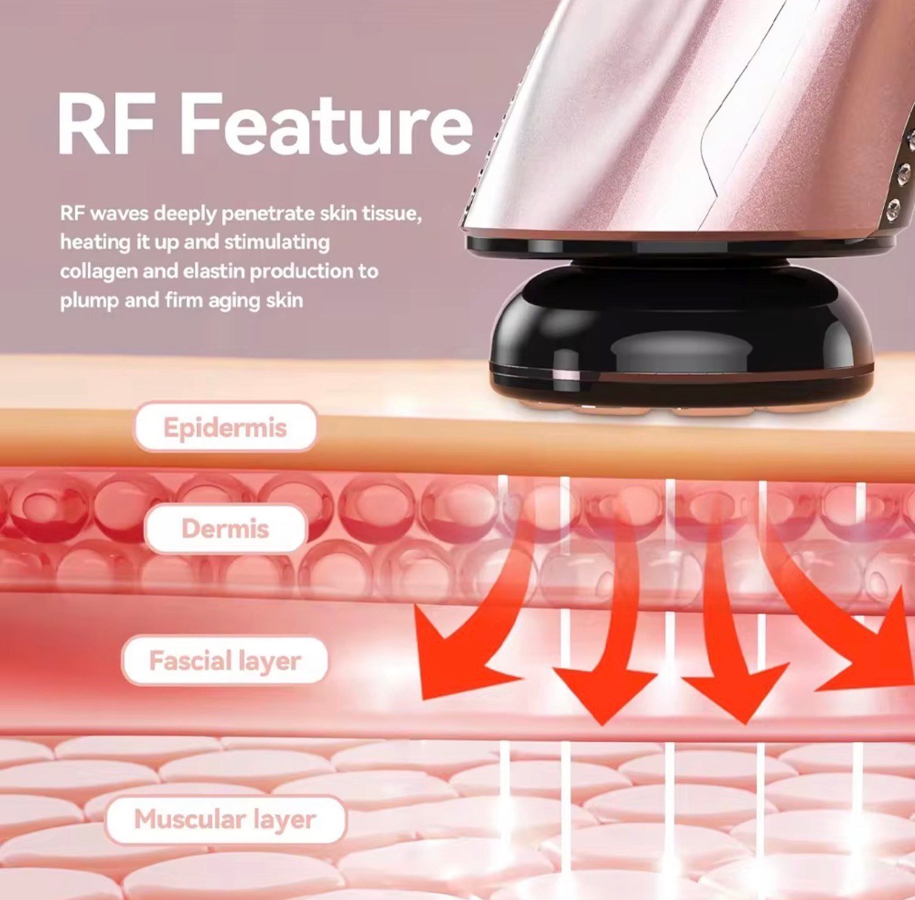 Pulse Radio Frequency Beauty Instrument | Skin Rejuvenation & Firming - Image 5