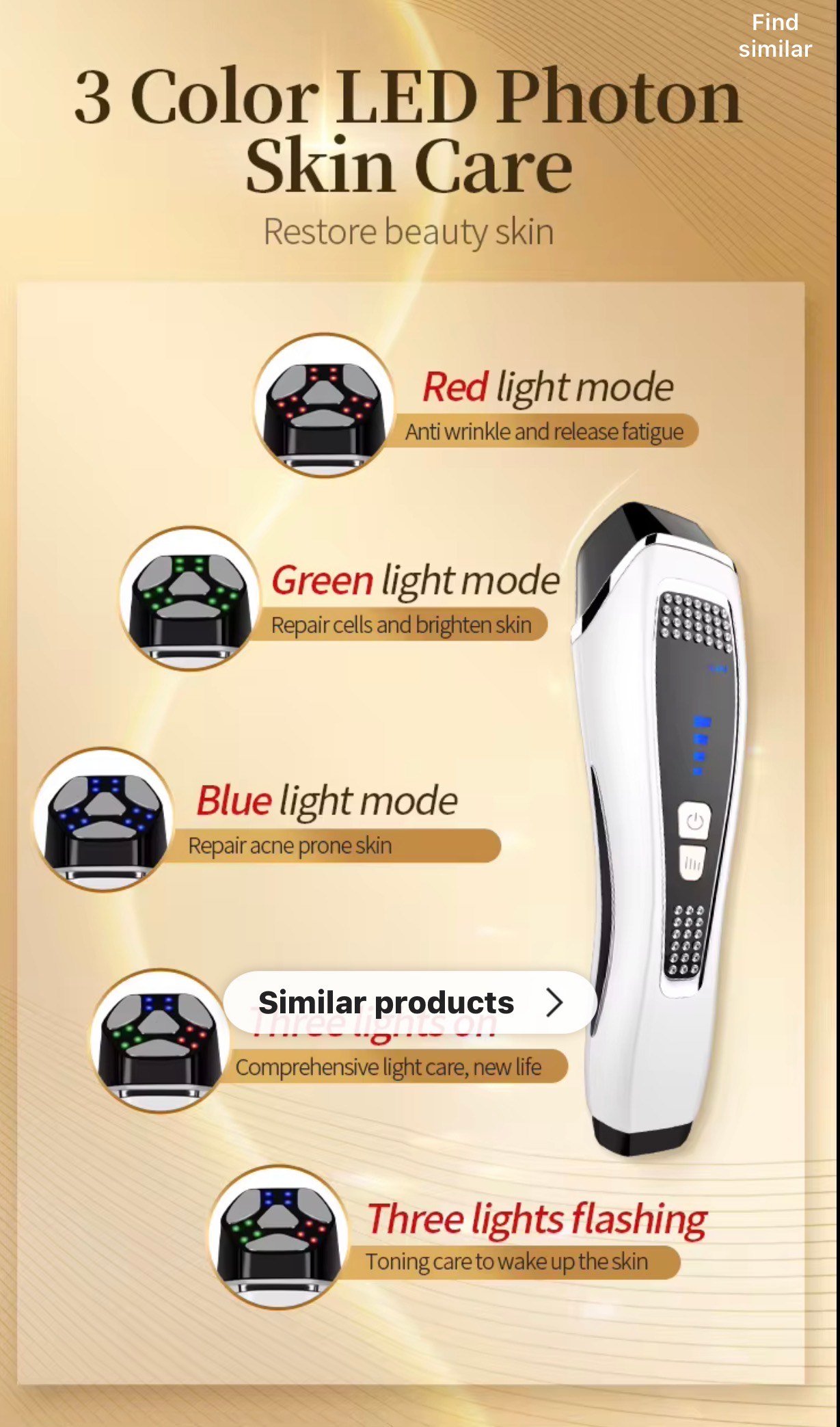 Pulse Facial Tightening Device For Perfect Skin Care - Image 4