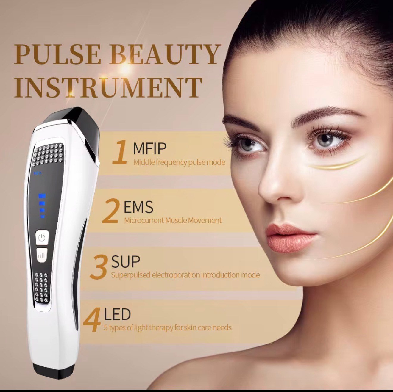 Pulse Facial Tightening Device For Perfect Skin Care - Image 5