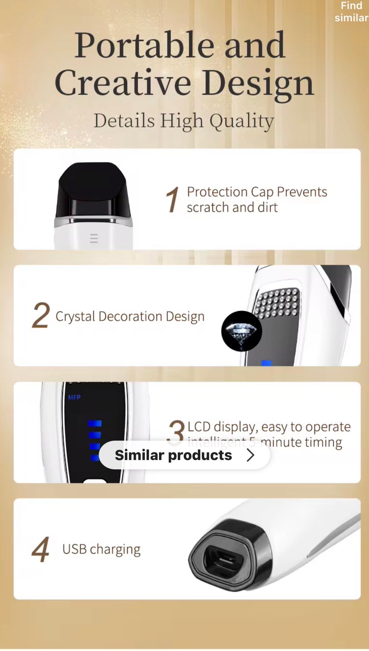 Pulse Facial Tightening Device For Perfect Skin Care - Image 7