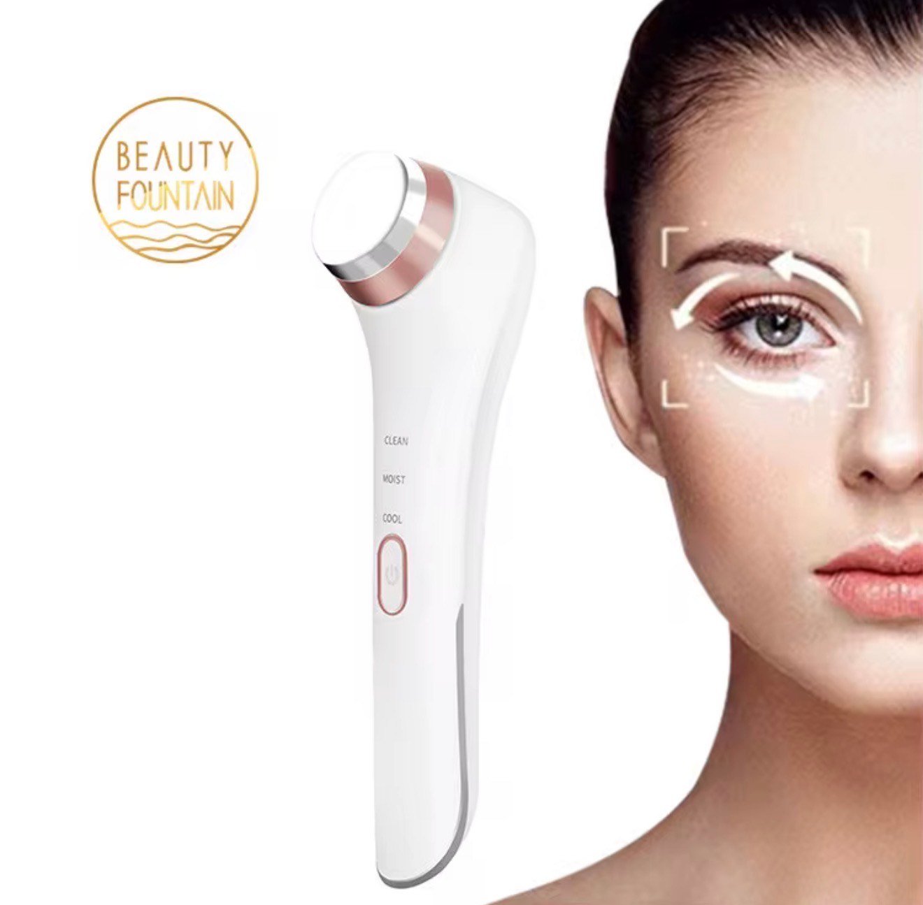 Beautiora Cold and Hot Ion Beauty Eyes Hammer – Anti-Wrinkle Massager - Image 6