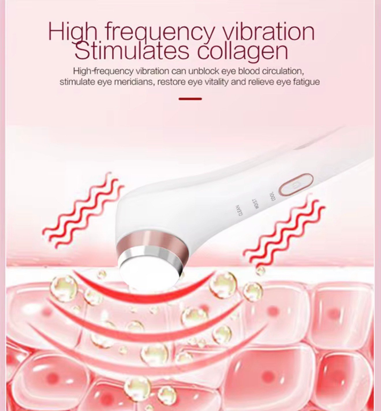 Beautiora Cold and Hot Ion Beauty Eyes Hammer – Anti-Wrinkle Massager - Image 8