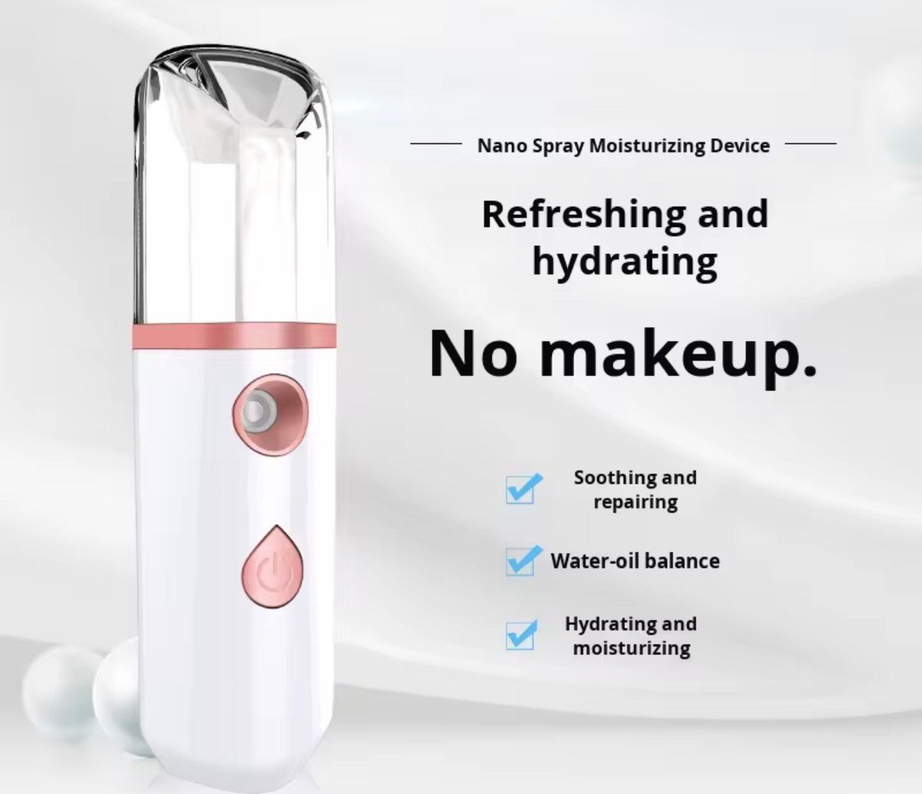RTS Nano Spray Hydrating Device – Portable Facial Mist - Image 5