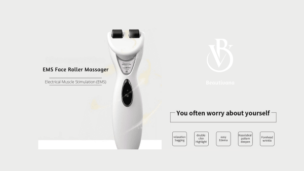 EMS Face Roller Massager