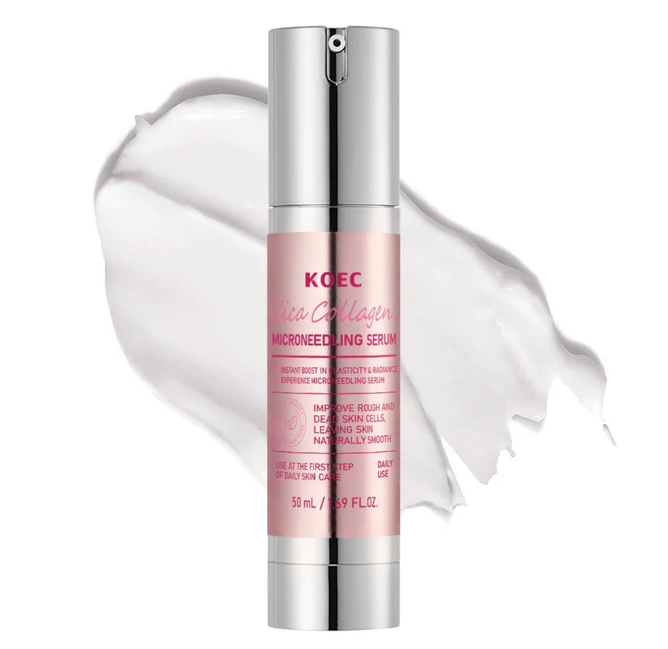 KOEC Cica Collagen Microneedling Serum – Repair & Radiance Booster with Niacinamide + Centella + Collagen