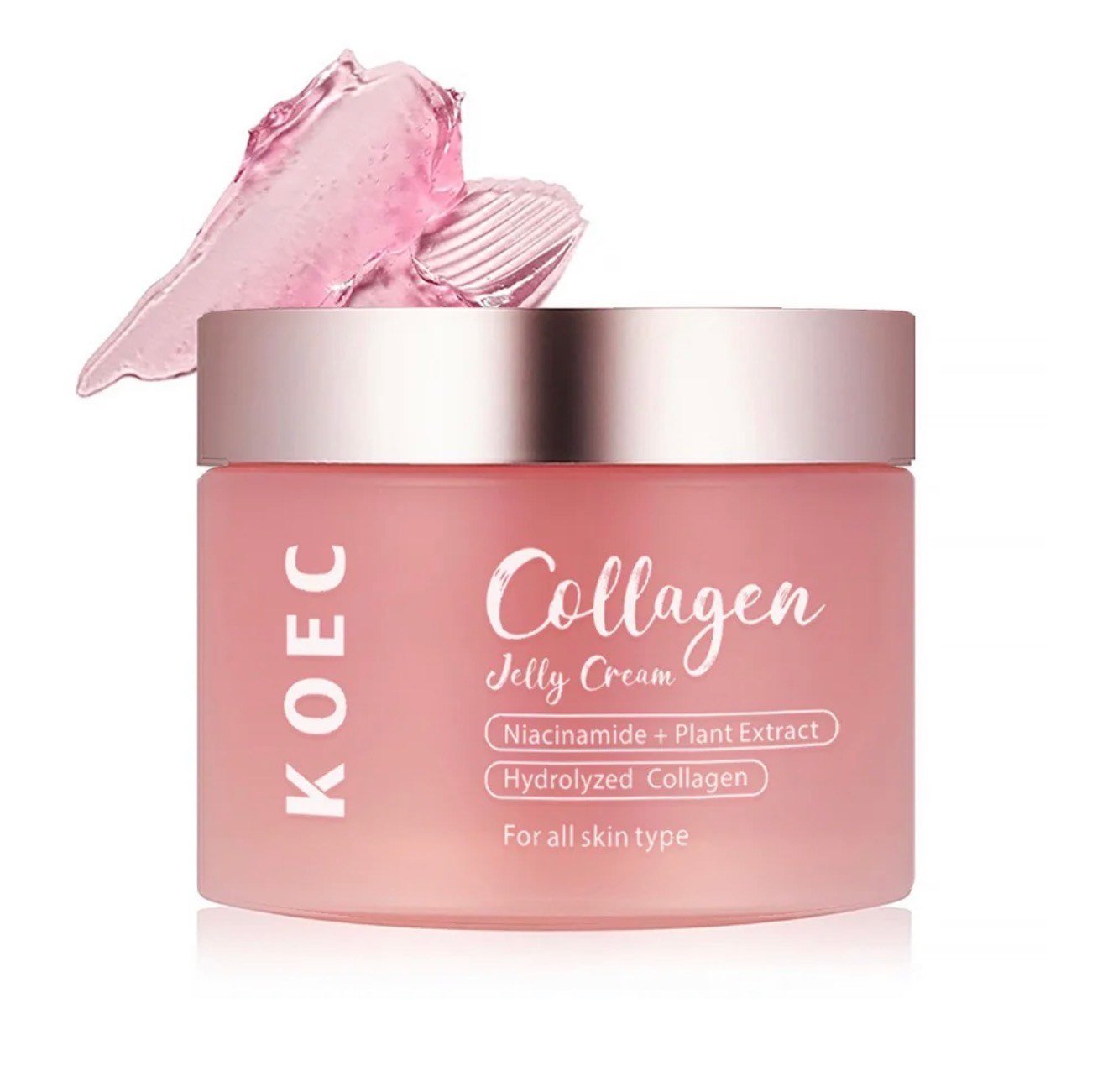 KOEC Collagen Jelly Cream jar front view