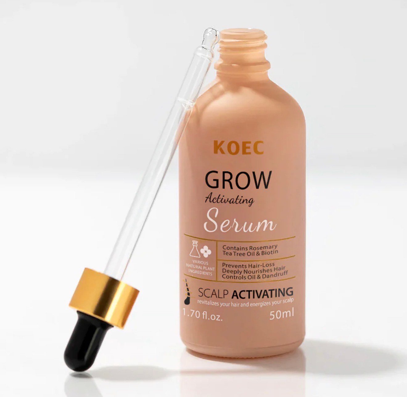 KOEC Grow Activating Serum – Scalp Activating Hair Growth Serum (50ml) - Image 7