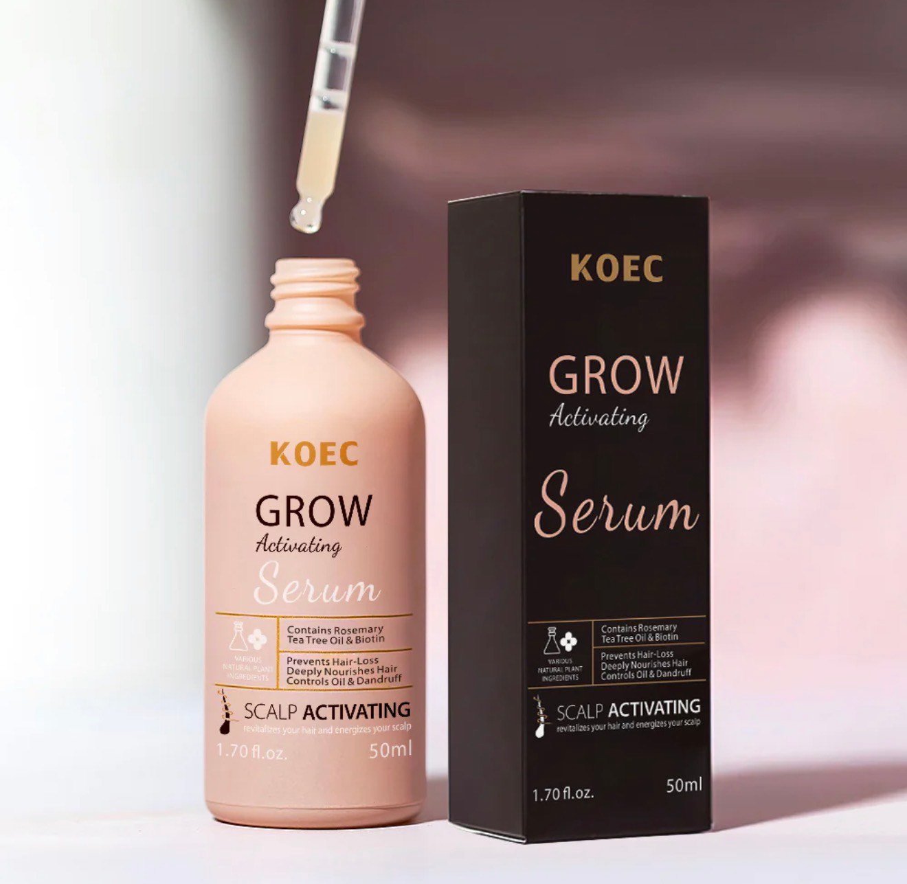 KOEC Grow Activating Serum – Scalp Activating Hair Growth Serum (50ml) - Image 6