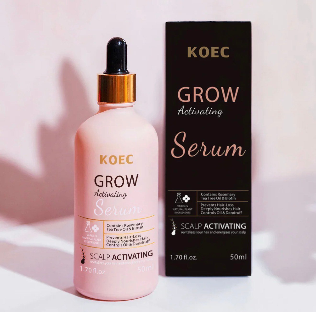 KOEC Grow Activating Serum – Scalp Activating Hair Growth Serum (50ml) - Image 5