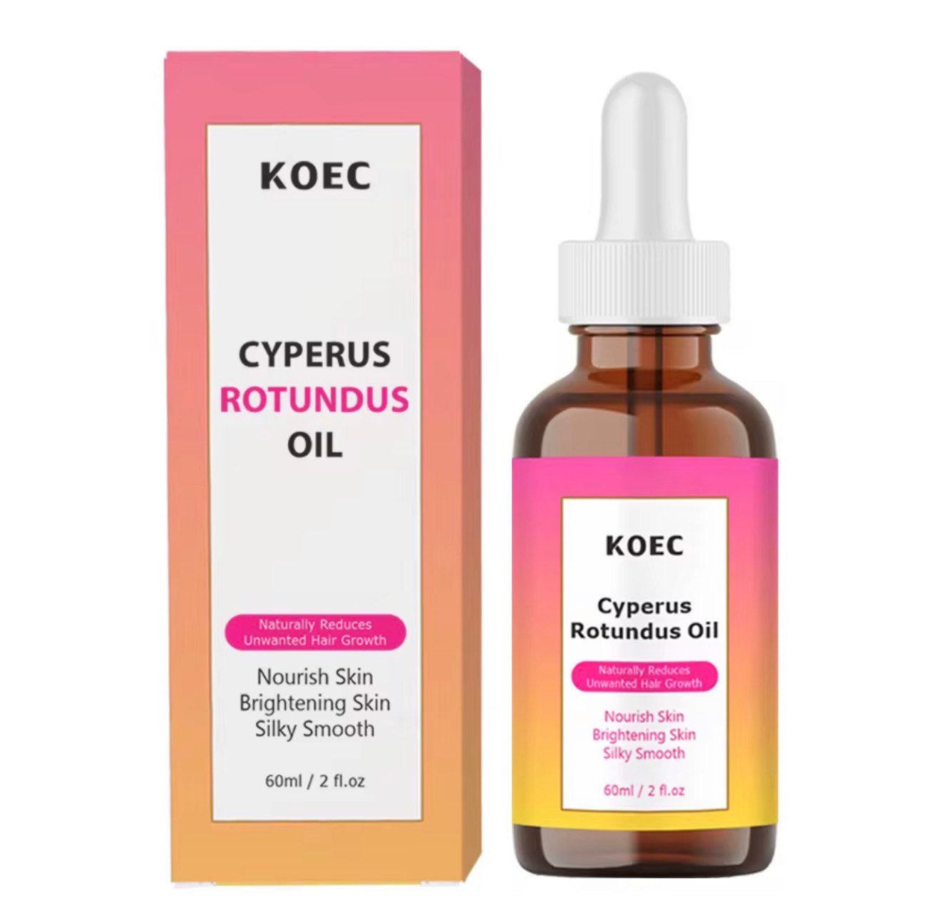 KOEC Cyperus Rotundus Oil – Natural Hair Growth Reduction & Skin Nourishing Oil - Image 2