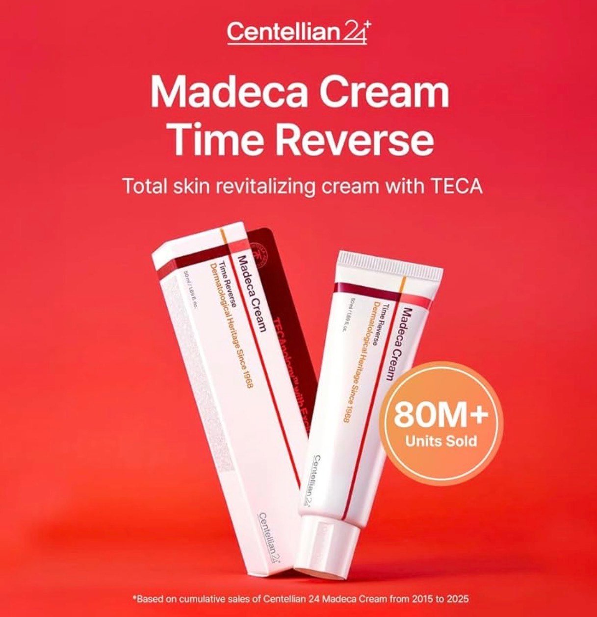 Korean Skincare Madeca Cream – Time Reverse Dermatological Heritage Since 1968 (50ml) - Image 7